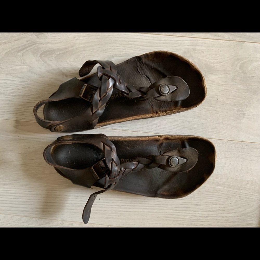 Well worn Birkenstock’s